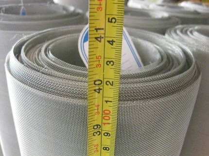 Finish 24 Length 400 Nickel Woven Mesh Sheet 12 Width Unpolished 0.0045 Wire Diameter Mill ASTM E2016-06 30% Open Area 
