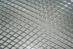 Aluminum expanded metal sheet