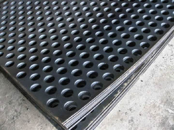 ijs Maak een bed Zonsverduistering Round Hole Perforated Metal Sheet