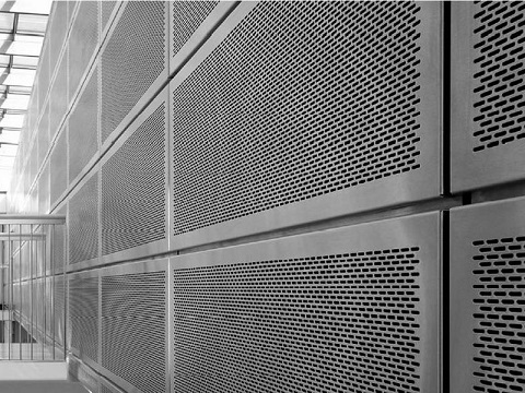 decorative perforated metal panels