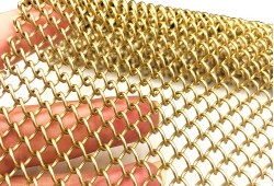 Decorative-Chain-Link-Metal-Coil-Drapery-Curtain 2